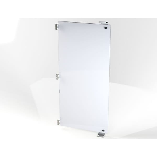 Panel, 66-1/2 in. H x 31.38 in. W x 0.83 in. L, Carbon Steel